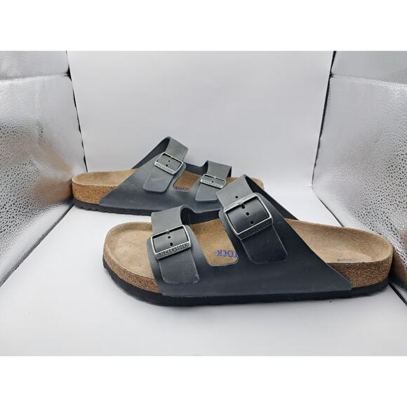 Size 11M | 12.5W - Birkenstock Arizona Soft Footbed Oiled Leather - Picture 1 of 6